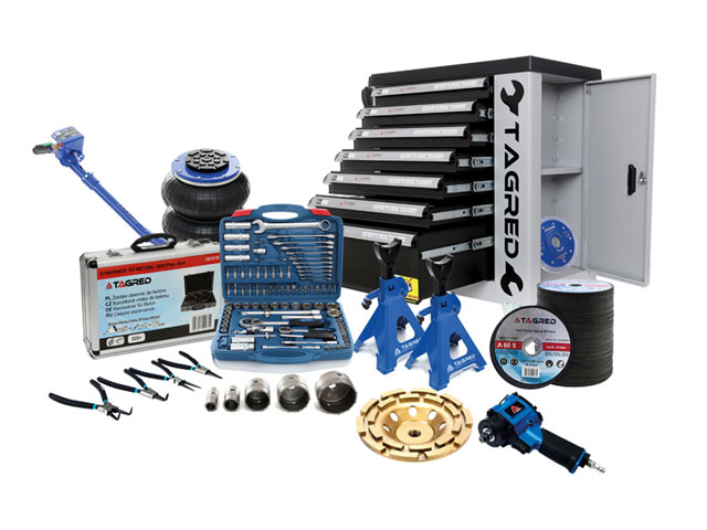 TAGRED электрагенератары помпы кампрэсары аўтазапчасткі Польшча